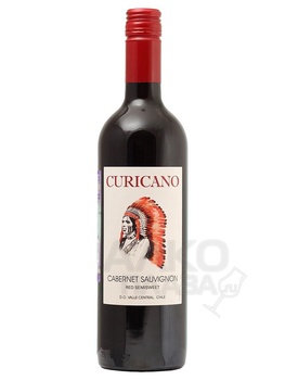 Curicano Cabernet Sauvignon - вино Курикано Каберне Совиньон красное полусладкое 0.75 л