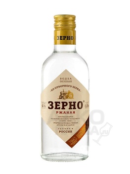 Водка Зерно Ржаная 0.25 л
