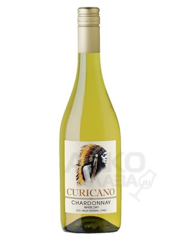 Curicano Chardonnay - вино Курикано Шардоне белое сухое 0.75 л