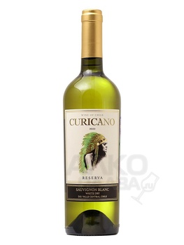 Curicano Sauvignon Blanc Reserva - вино Курикано Совиньон Блан Резерва белое сухое 0.75 л