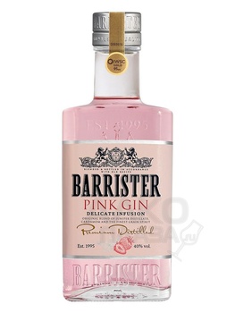 Barrister Pink Gin - джин Барристер Пинк 0.375 л