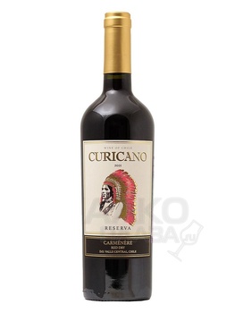 Curicano Carmenere Reserva - вино Курикано Карменер Резерва сухое красное 0.75 л