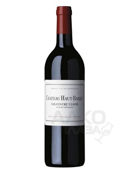 Chateau Haut-Bailly Grand Cru Classe Pessac-Leognan AOC - вино Шато О-Байи Гран Крю Классе Пессак-Леоньян 2015 год 0.75 л красное сухое