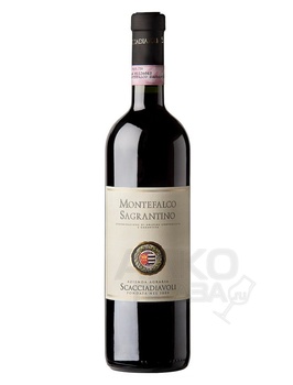 Scacciadiavoli Montefalco Sagrantino DOCG - вино Скаччадьяволи Монтефалько Сагрантино 0.75 л красное сухое