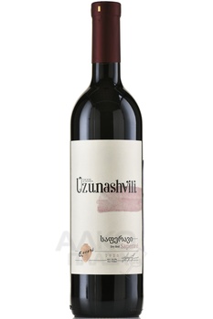 Вино Узунашвили Саперави Квеври 0.75 л красное сухое