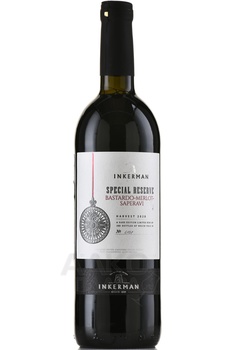 Вино Инкерман Спешл Резерв Бастардо-Мерло-Саперави 0.75 л красное сухое