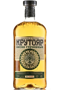 Виски зерновой Крутояр Гречишный 0.7 л