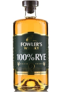 Fowler’s Rye - виски зерновой Фоулерс Ржаной 0.7 л