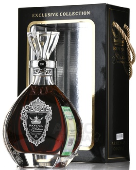 Коньяк Гиневан Роял Коллекшн Сильвер ХО 25 лет 0.75 л в п/у