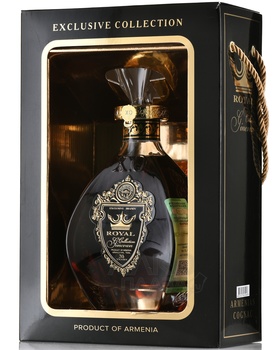 Коньяк Гиневан Роял Коллекшн Голд ХО 30 лет 0.7 л в п/у