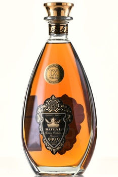 Бренди Гиневан Золотая Коллекция 999.9 9 лет 0.7 л в п/у