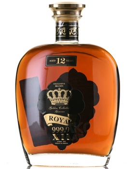 Бренди Гиневан Золотая Коллекция 999.9 12 лет 0.7 л в п/у