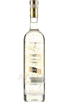 Водка Гиневан Золотая Коллекция Пшеничная 0.7 л