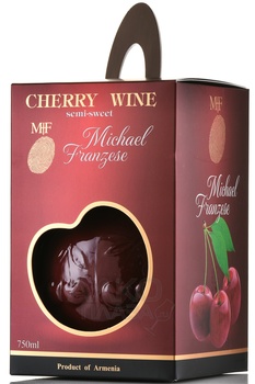 Вино плодовое Майкл Францезе Вишня 0.75 л полусладкое в п/у