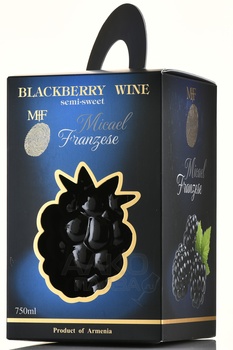 Вино плодовое Майкл Францезе Ежевика 0.75 л полусладкое в п/у