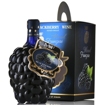 Вино плодовое Майкл Францезе Ежевика 0.75 л полусладкое в п/у