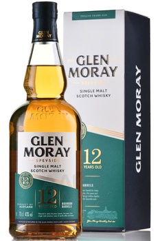 Glen Moray Single Malt Elgin Heritage 12 years in gift box - виски Глен Морей Сингл Молт Элгин Эритаж 12 лет 0.7 л в п/у