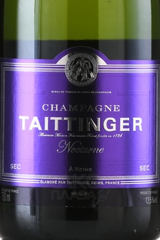 Taittinger Nocturne - шампанское Тэтенжэ Ноктюрн 0.75 л