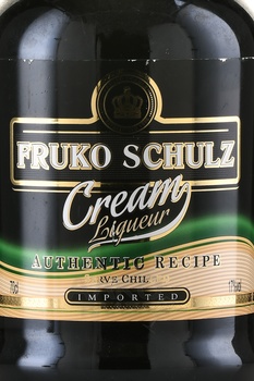 Fruko Schulz Cream - ликер Фруко Шульц сливочный 0.7 л