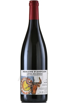 Domaine D’Andezon Cotes-du-Rhone Villages - вино Домен д’Андезон Кот дю Рон Вилляж 0.75 л красное сухое