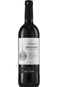 Inkerman, Saperavi Special Reserve - вино Саперави Инкерман Спешл Резерв 0.75 л красное сухое