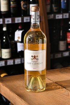 Chateau Pape Clement Gran Vin de Graves Pessac-Leognan - вино Шато Пап Клеман Гран Вэн де Грав Пессак-Леоньян 0.75 л белое сухое