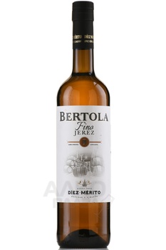 Diez-Merito Bertola Fino Jerez - херес Мерито Бертола Фино 7 лет 0.75 л