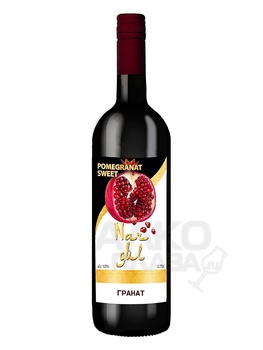 Вино Гранатовый Цветок красное сладкое 0.75 л