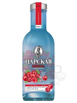 Настойка Царская Оригинальная Клюква 0.35 л