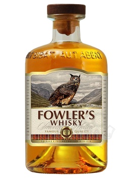 Fowler’s - виски зерновой Фоулерс 0.5 л