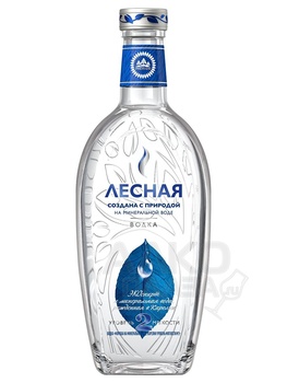 Водка Мороша на минеральной воде Карелии мягкость №2 0.5 л