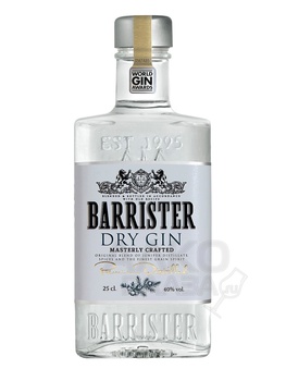 Barrister Dry Gin - джин Барристер Драй 0.25 л
