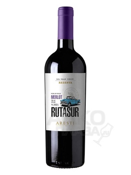 Aresti Ruta Sur Reserva Merlot - вино Арести Рута Сур Мерло Резерва сухое красное 0.75 л
