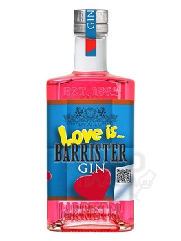 Love Is Barrister Gin - джин Лав Из Барристер 0.7 л