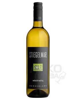 Stiegelmar Welschriesling Burgenland - вино Штигельмар Вельшрислинг Бургенланд белое сухое 0.75 л