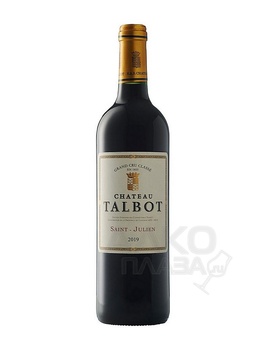 Chateau Talbot Grand Cru Classe Saint-Julien - вино Шато Тальбо Гран Крю Классе Сен-Жюльен сухое красное 0.75 л