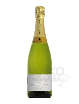 Cava Nuviana Brut - вино игристое Кава Нувиана Брют белое брют 0.75 л