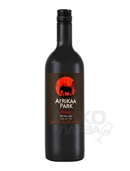 Afrikaa Park Shiraz - вино Африкаа Парк Шираз красное сухое 0.75 л