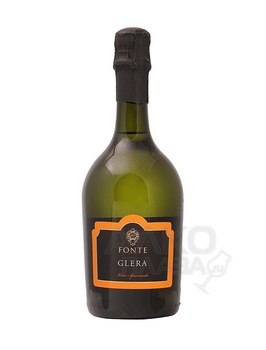 Fonte Glera Spumante Extra Dry - игристое вино Глера Спуманте Фонте Экстра Драй белое сухое 0.75 л