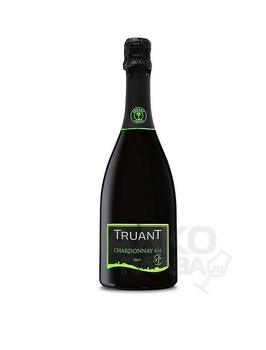 Truant Chardonnay 616 - игристое вино Труант Шардоне 616 белое 0.75 л