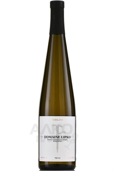 Вино Домен Липко Рислинг 0.75 л белое сухое