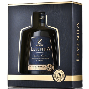 Brugal Leyenda Seleccion Homenaje - ром Бругал Лейенда Селексьон Хоумнахе 0.7 л в п/у