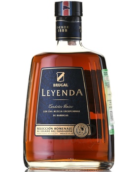 Brugal Leyenda Seleccion Homenaje - ром Бругал Лейенда Селексьон Хоумнахе 0.7 л в п/у