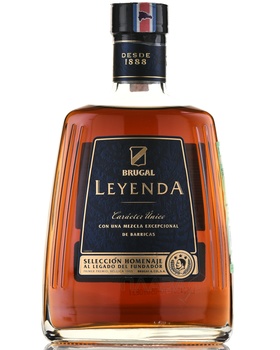 Brugal Leyenda Seleccion Homenaje - ром Бругал Лейенда Селексьон Хоумнахе 0.7 л в п/у