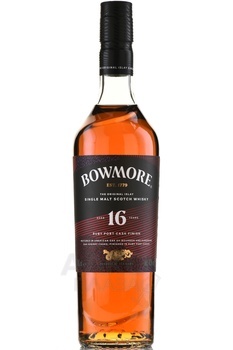 Bowmore 16 Years Old Ruby Port Cask Finish - виски Боумор Руби Порт Каск Финиш 16 лет 0.7 л в п/у