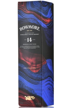 Bowmore 14 Year Old Bordeaux Cask Finish - виски Боумор Бордо Каск Финиш 14 Лет 0.7 л в п/у