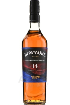 Bowmore 14 Year Old Bordeaux Cask Finish - виски Боумор Бордо Каск Финиш 14 Лет 0.7 л в п/у