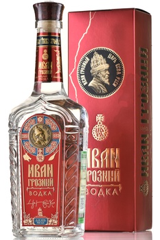 Водка Царь Иван Грозный 0.7 л в п/у