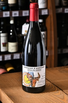 Domaine D’Andezon Cotes-du-Rhone - вино Домен д’Андезон Кот дю Рон 0.75 л красное сухое