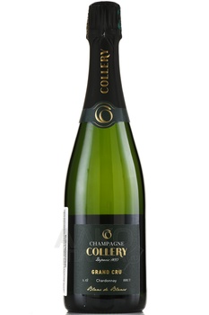 Champagne Collery Blanc de Blancs Grand Cru A Ay - шампанское Шампань Коллери Блан де Блан Гранд Крю а Аи 0.75 л белое брют